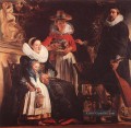 die Familie des Künstlers Flämisch Barock Jacob Jordaens
